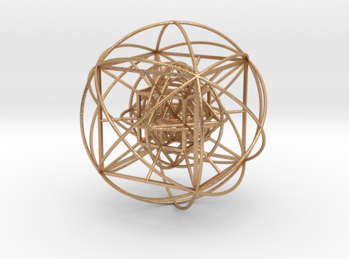 Unity Sphere (medium) 3d printed
