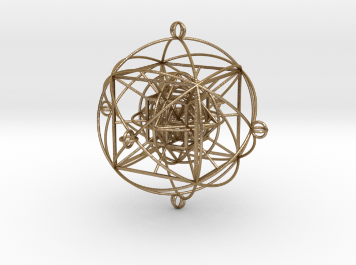 Unity Sphere (medium yin) 3d printed