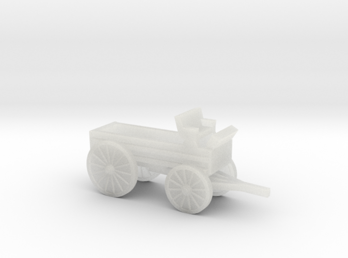 Z Scale Buckboard 3d printed