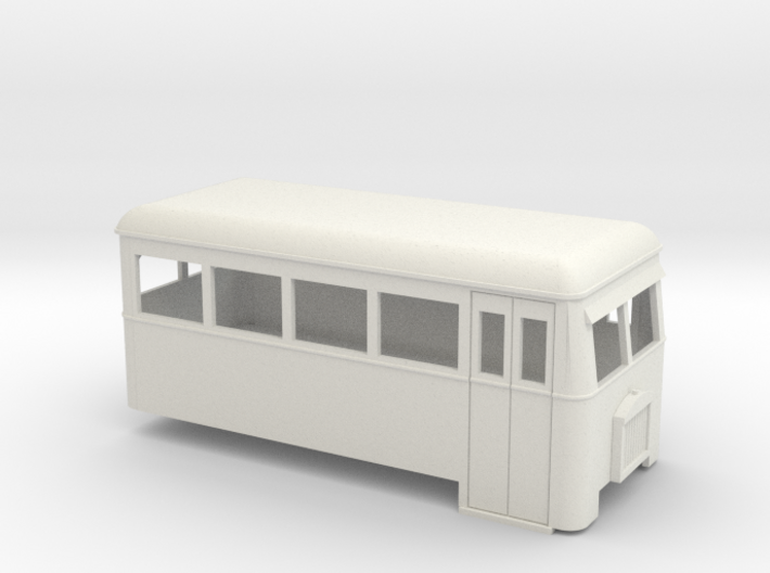 009 short single-ended railbus 3d printed
