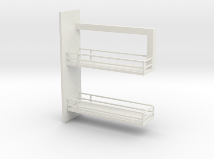 Press-type side basket cabinet 3d printed