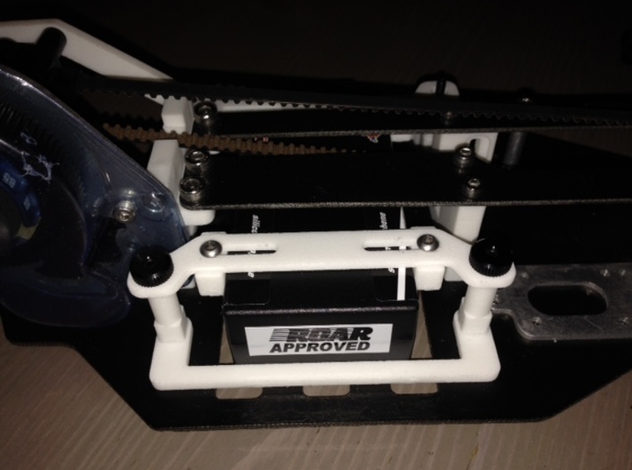 Kyosho Lazer ZX - Lipo Battery Tray Kit 3d printed Standard Mid Position