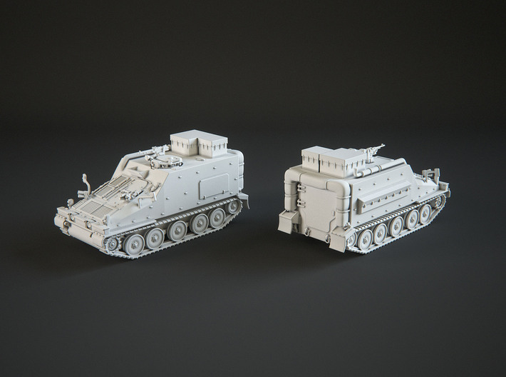 FV105 Sultan Armored Command Vehicle Scale: 1:100 3d printed