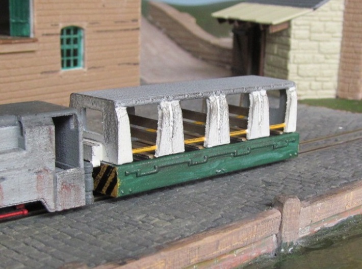009 Colliery Coach 3d printed