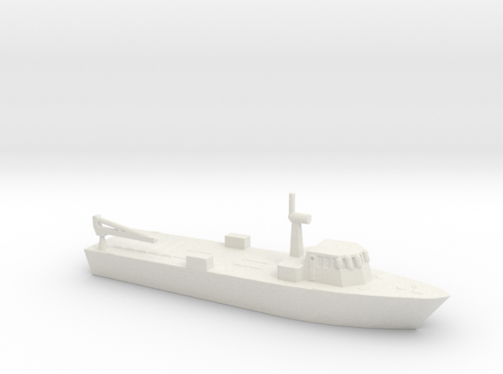 1/600 Scale 85 foot Torpedo Retriever Boat 3d printed