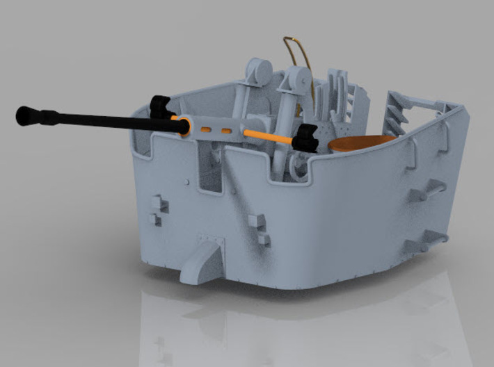 Bofors 40mm L/70 MEL Munitionsübergabe 1:25 3d printed 