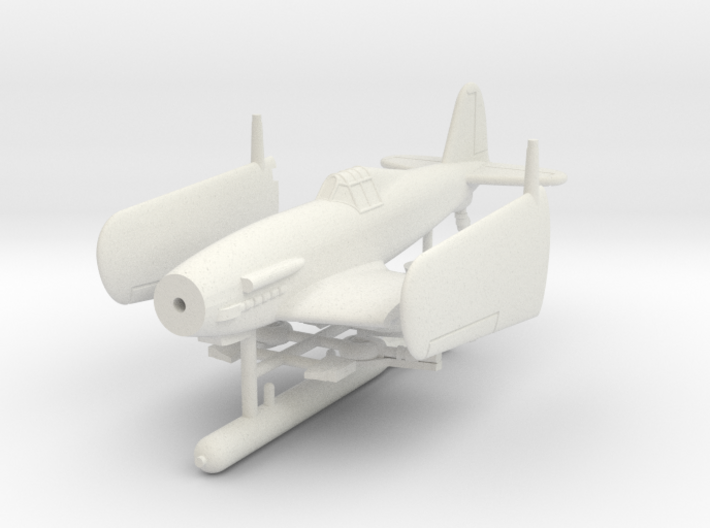 1/144 Fiat G.55S Silurante 3d printed