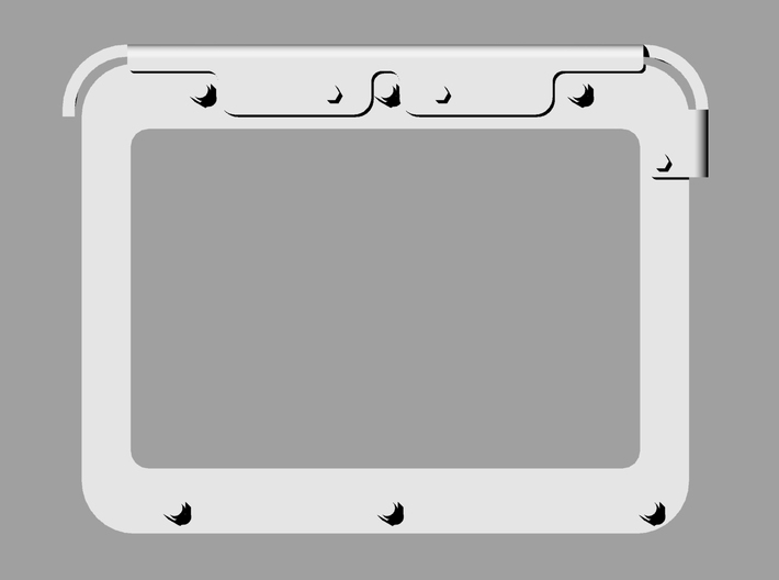 M1165 Standard Threat doors - conversion set 3d printed 