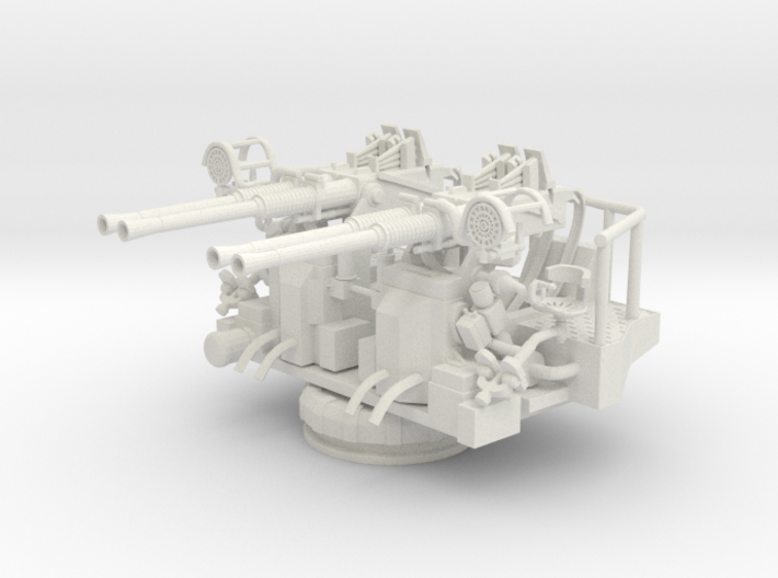 Best Cost 1/32 40mm Bofors Quad Mount 3d printed