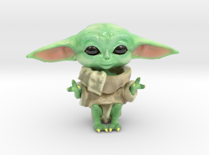 Baby Yoda: Dagobaby 3d printed