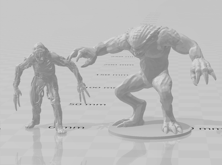 Resident Evil Elite Hunter 40mm miniature gamesRPG 3d printed 