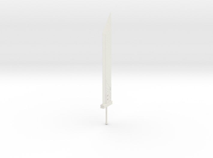 1/3rd Scale Cloud Buster Sword 3d printed
