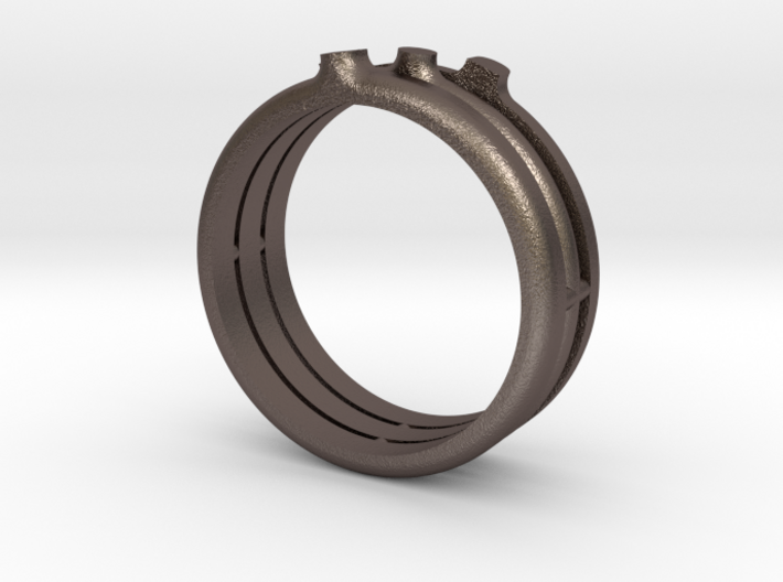 SPROUT RING - SIZE 8 3d printed