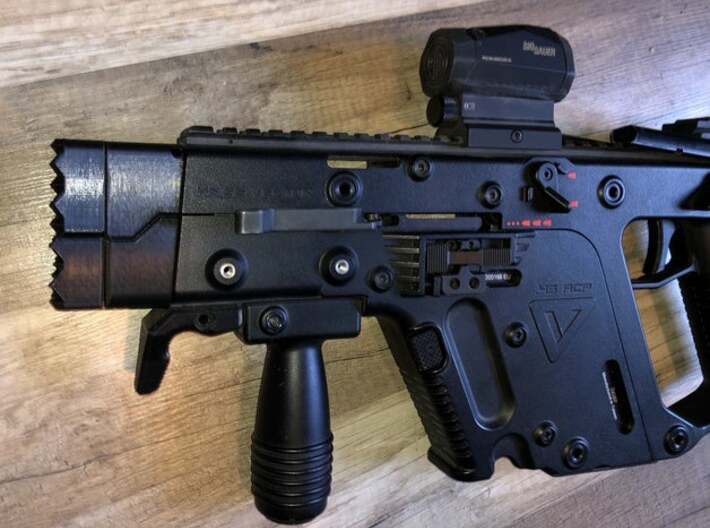 Front Mount for Strikeface for KWA Kriss Vector -  3d printed 