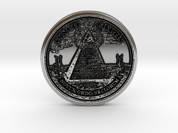 New Order of the Ages Barter &amp; Trade Coin 3d printed