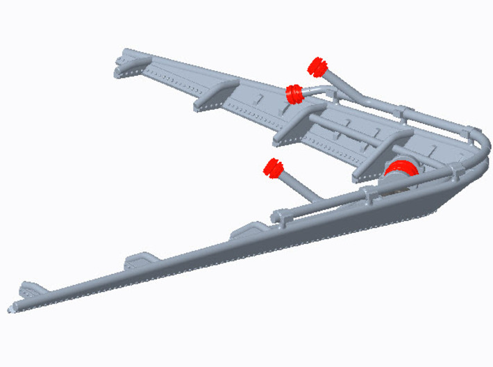 Wellenbrecher in 1:96 für S-Boot Typ 148 3d printed 