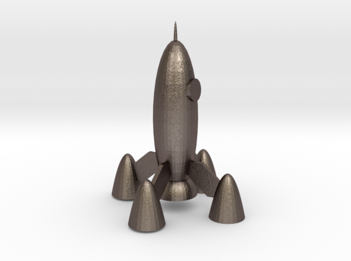 rocket 3d printed