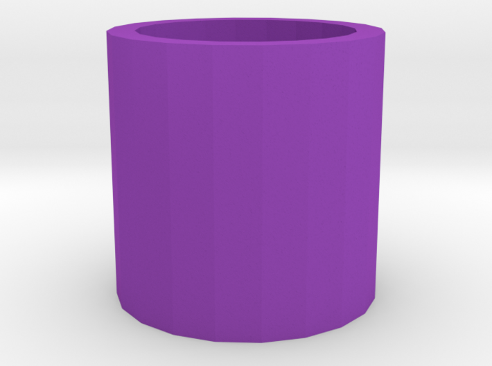 Violet mug 3d printed