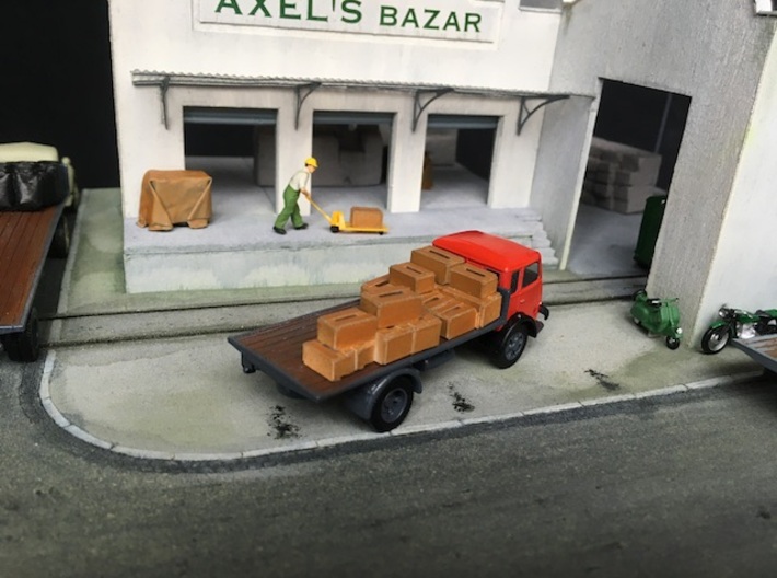 1:87 - Renault R4140 / Saviem Tancarville 3d printed Renault Trucks R4140 Fainéant