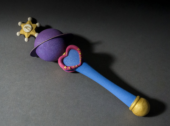 Saturn Planet Wand 3d printed