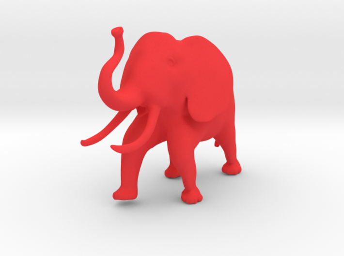 Elephant A 3d printed 