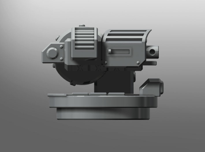 Storm Thunder-Rifle Rhinoceros Weapon 3d printed 