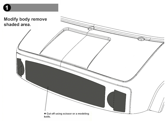 UMG1003 Grill No Badge 3d printed 