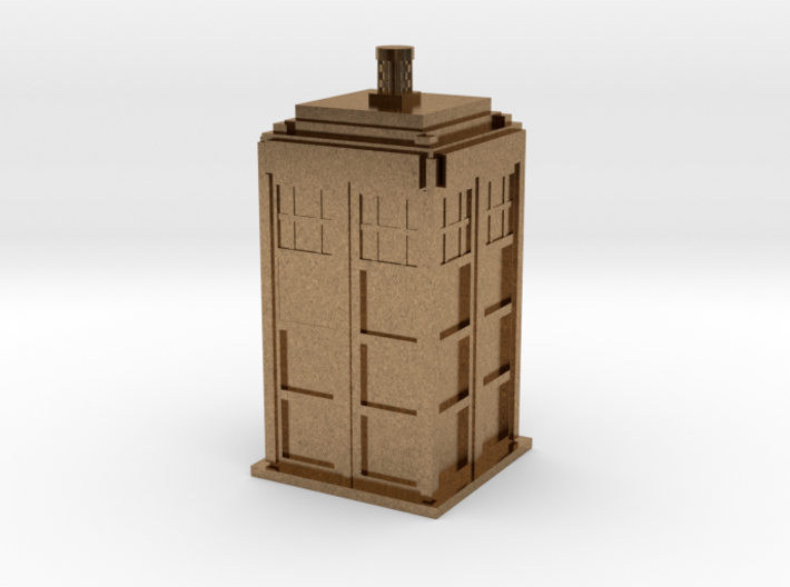 Police Box (TARDIS) 3d printed