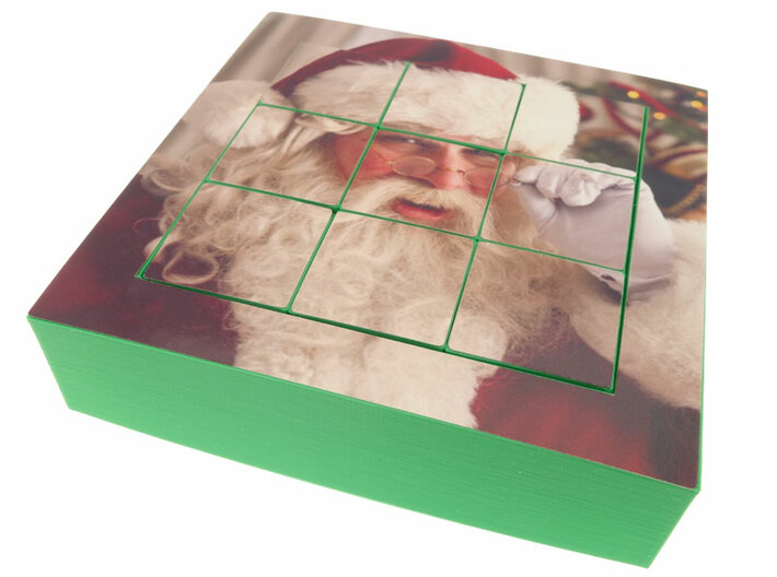 Santa Slide 3d printed 