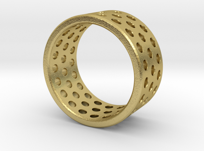 Round Holes Ring_A 3d printed