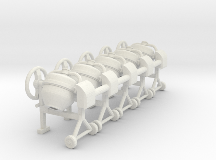 Cement mixer 02 .1:64 Scale 3d printed