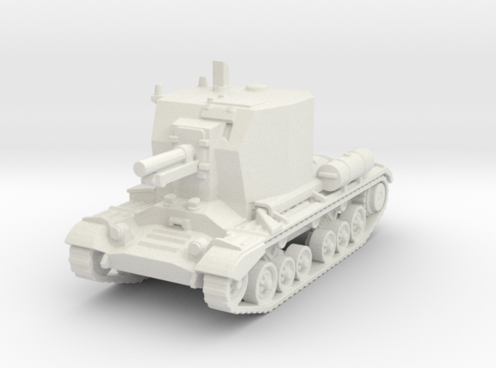 Bishop Tank 1/100 3d printed
