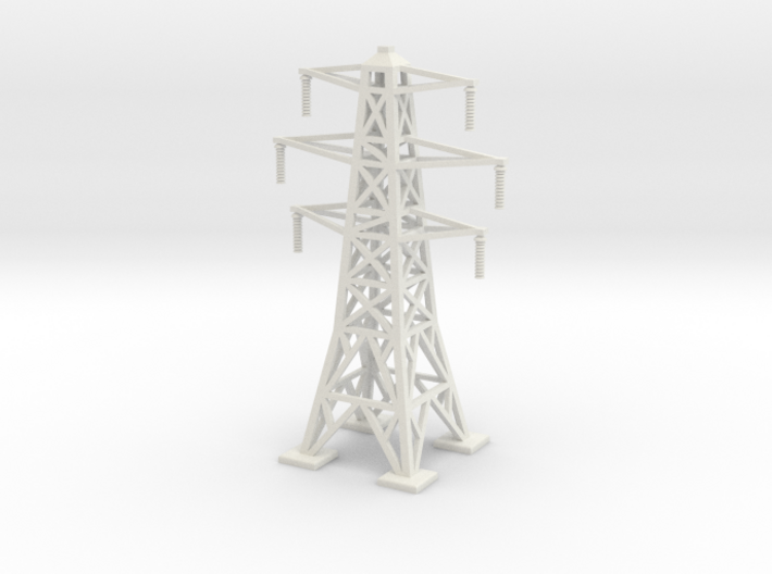 Transmission Tower 1/144 3d printed