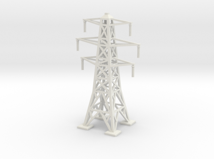 Transmission Tower 1/160 3d printed