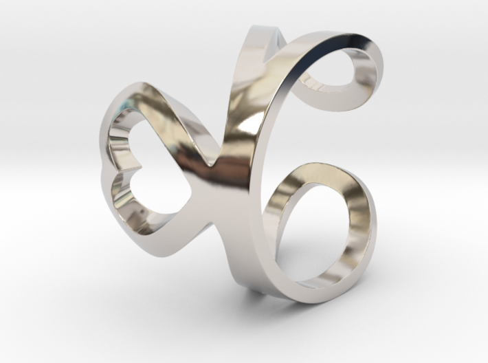 Loving ring 3d printed