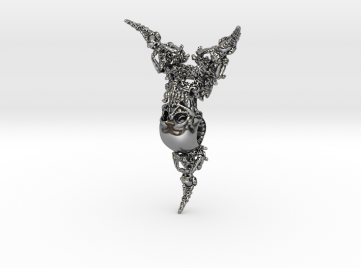 Skull Pendant | Devil Within 3d printed
