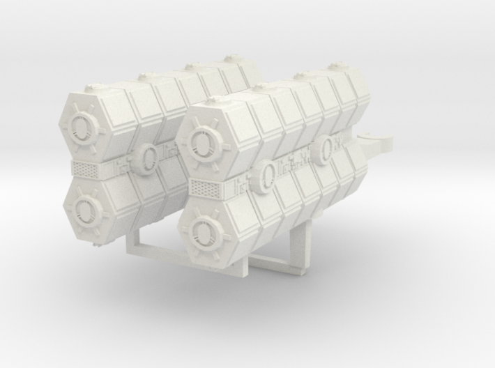 YT-1300 Freight Pusher Anti-Starfighter Module, 2 3d printed