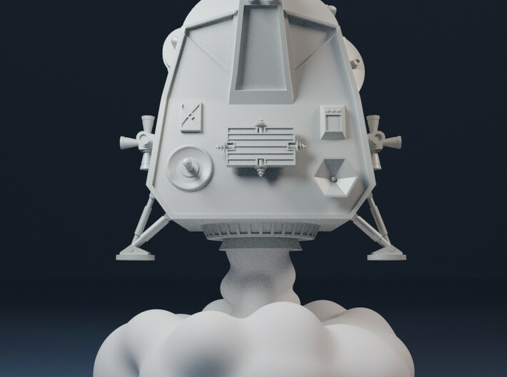 Lost in Space Pod Landing Smoke 3d printed 