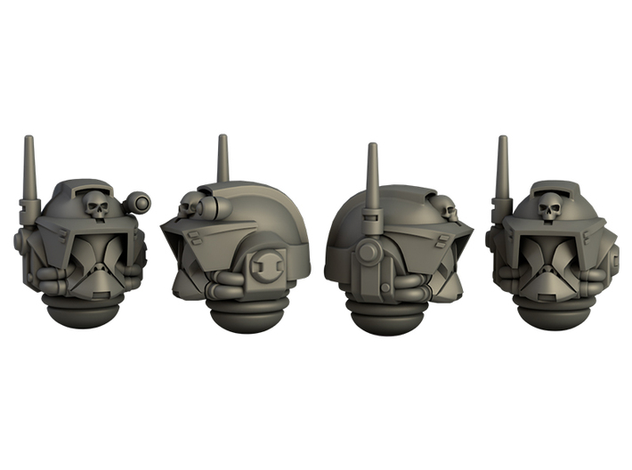 Primaris clone helmet Model 6 3d printed 