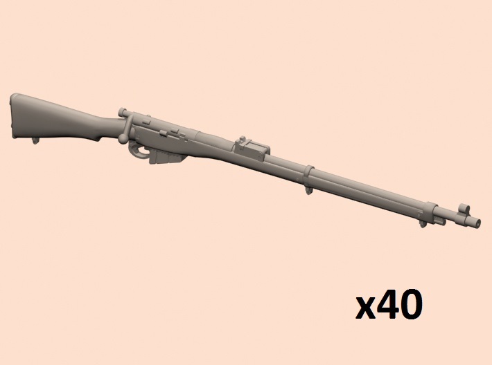1/35 Lee Enfield Mk1 rifle 3d printed