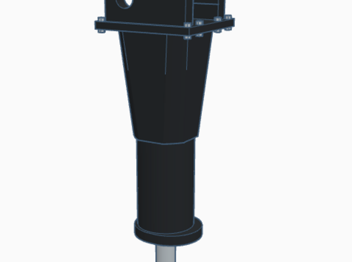 1:50 Hammer for Bobcat S750 Coupler and E35 3d printed 