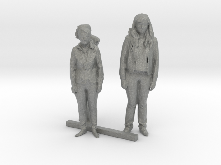 S Scale Standing Women 6 3d printed This is a render not a picture