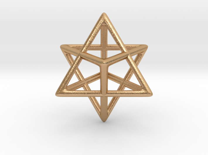 Star Tetrahedron Pendant 3d printed