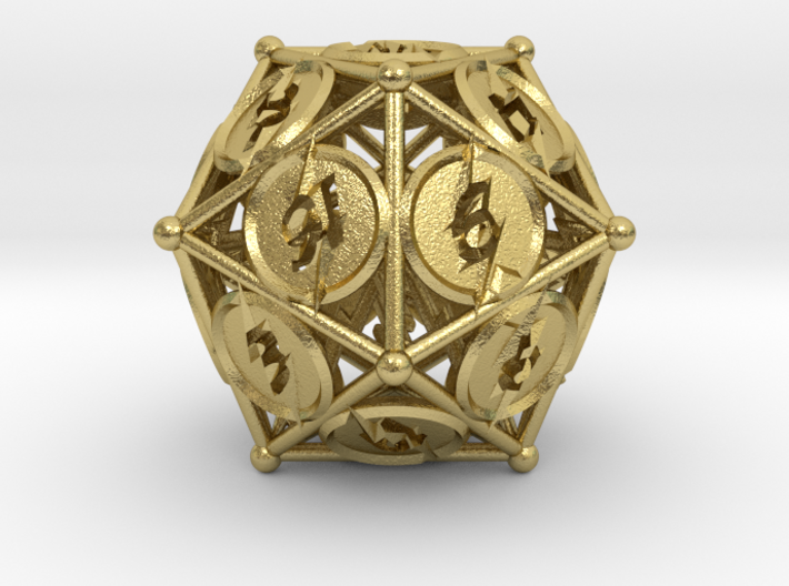 D20 Balanced - Lightning 3d printed