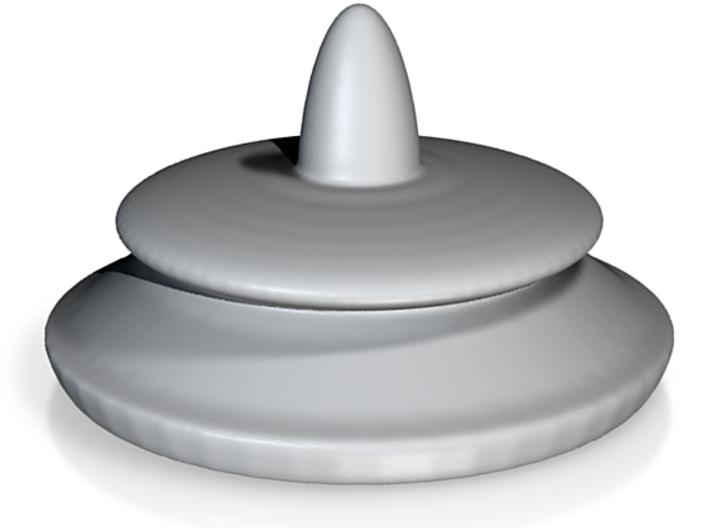 Bulkhead Feedthrough - screw cap top upgrade 3d printed Generic Render