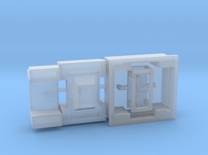 Moebius EVA Pod: Red Box, Door Handle 3d printed