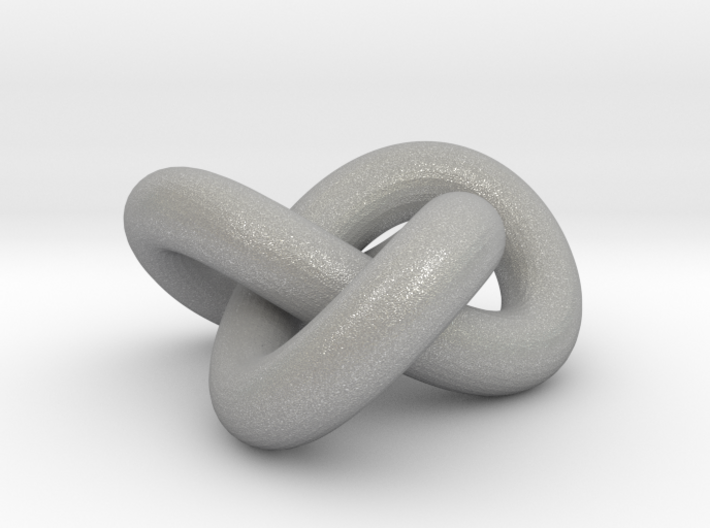 Torus knot 3d printed