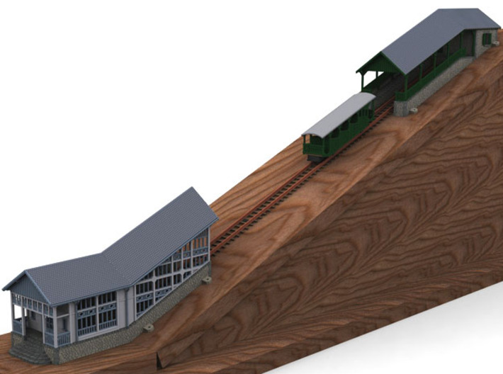 NfunMD22 - Mont Dore funicular 3d printed 