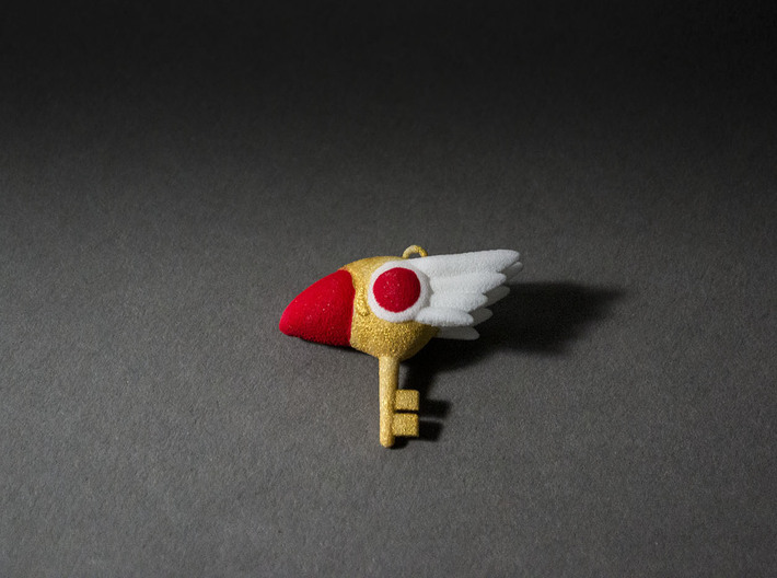 Bird Key Pendant 3d printed