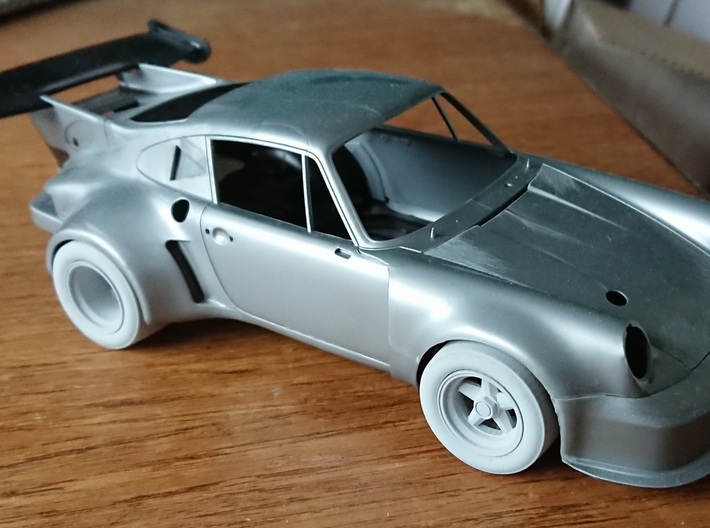 Carrera RSR Front and Rear Tires 3d printed 